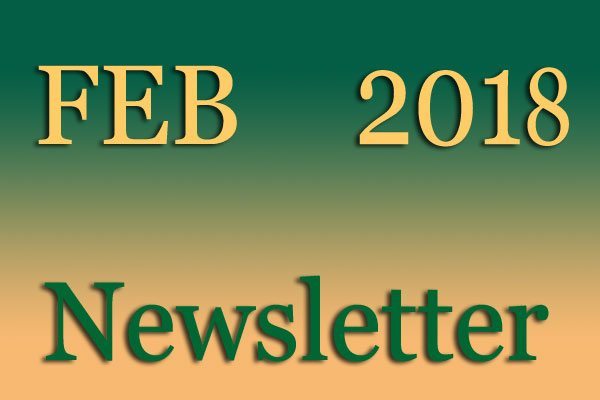 Simon Says Booking February Newsletter 2018Feb