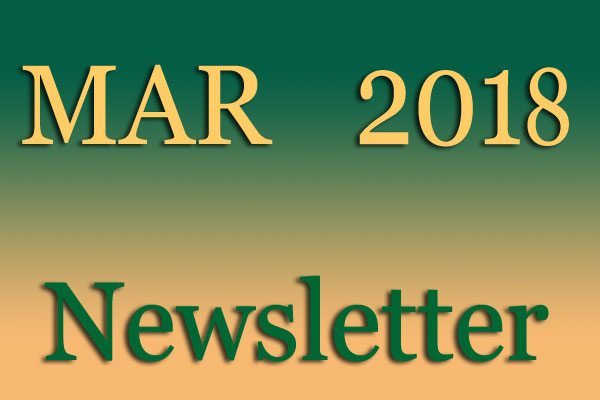 Simon Says Booking March Newsletter 2018Mar