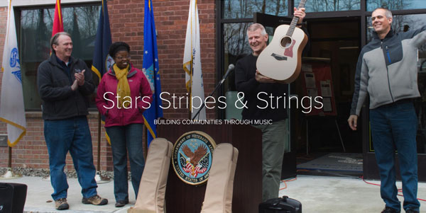 Stars Stripes & Strings Donate Guitars sss
